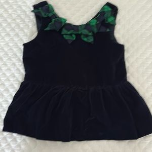 NWT Janie and Jack bow top size 4
